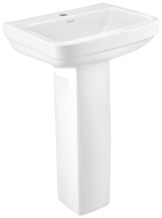 Wash Basin With Full Pedestal (C891N)