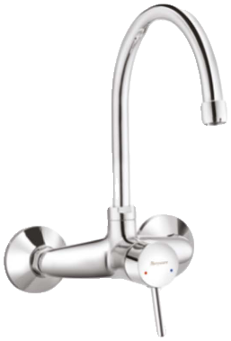 Agate Pro Single Lever Sink Mixer Wall Mounted (G061XA1)