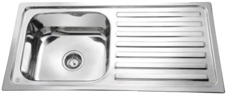 Single Bowl with Big Drain Board (C856881)