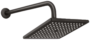 Single Flow Square Shower Single Flow Round Shower (T99067C)